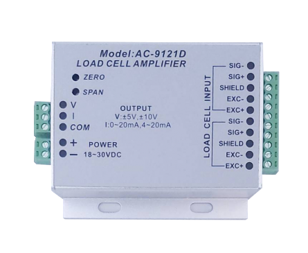 SINGLE  CHANNEL LOAD CELL AMPLIFIERAC-9121D