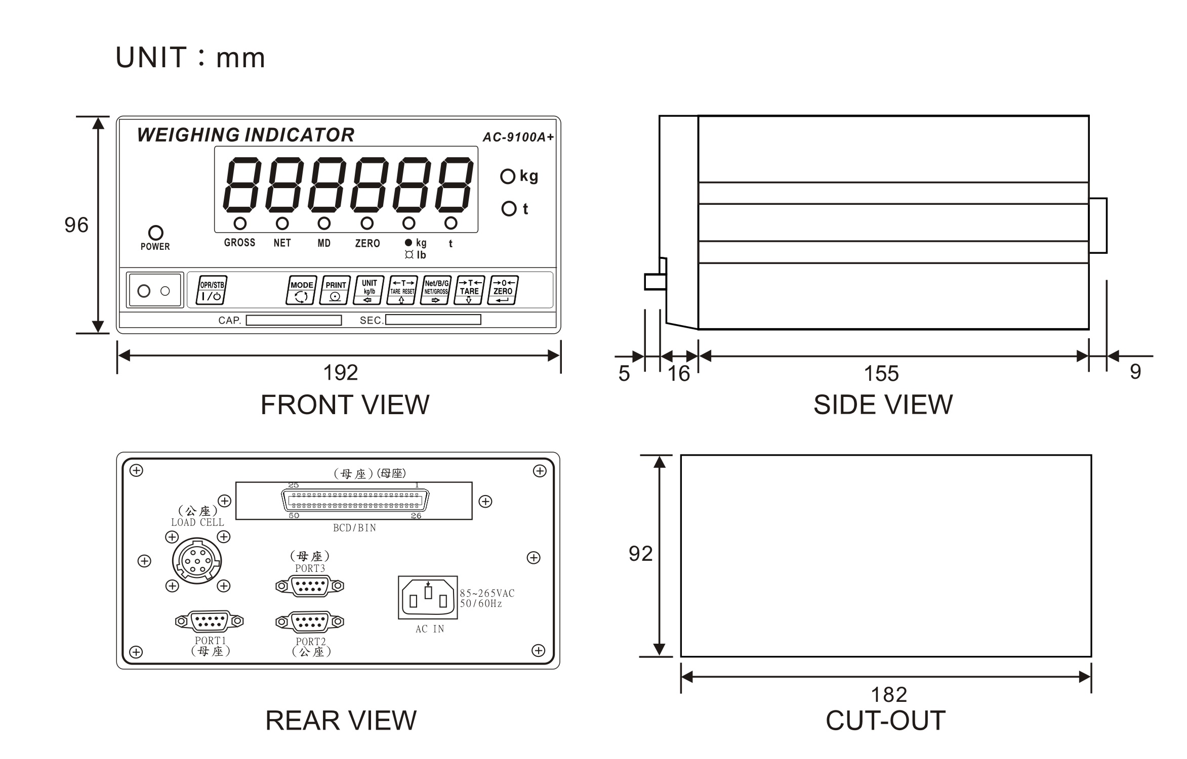 proimages/pro/AC-9100A外觀尺寸.jpg